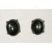 Stud Earrings Silver 925 Sterling Women Natural Black Star Gem Stone Handmade Gift E496